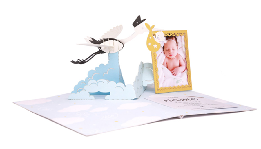 Baby with Picture Frame- Pop up 3D P152
