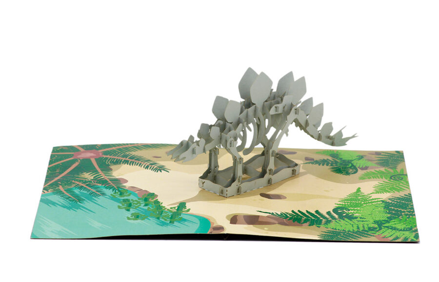 Stegosaurus - Pop up 3D P57