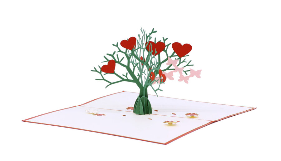 Tree of Love - Pop up 3D P38