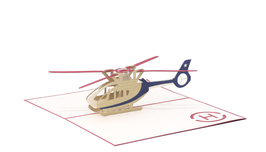 Helicopter - Pop up 3D P95