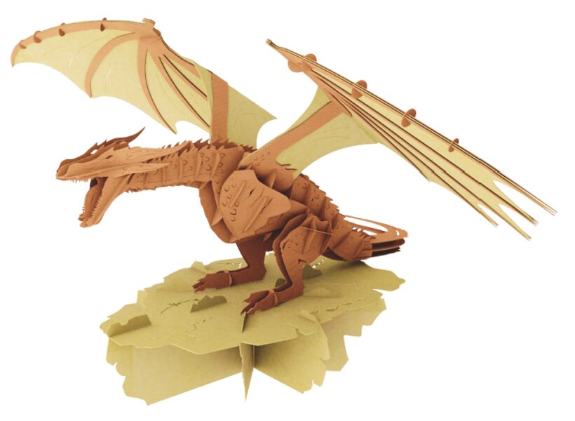 Kit de Dragon Maron 3D à assembler