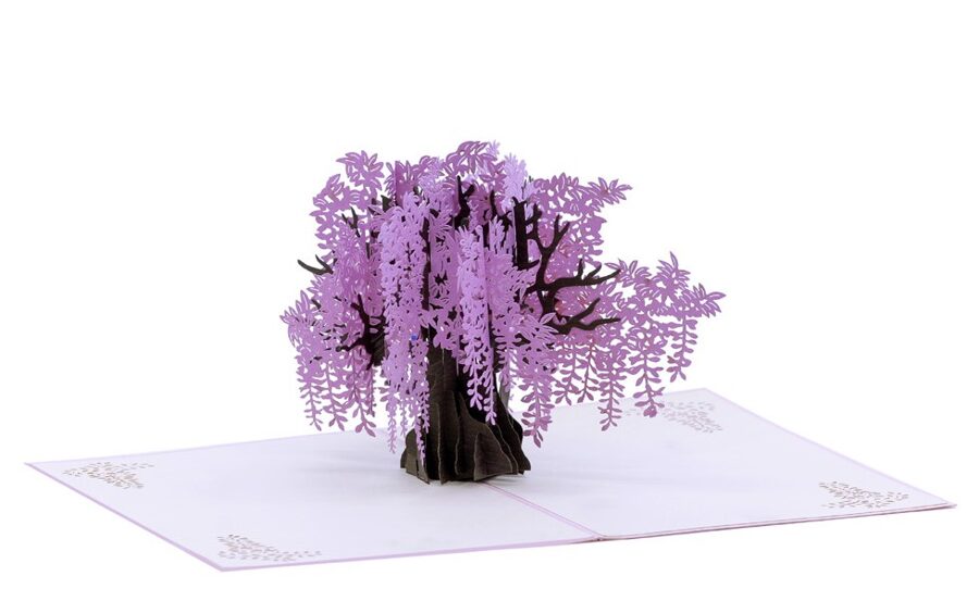 Wisteria Tree - Pop up 3D, P5